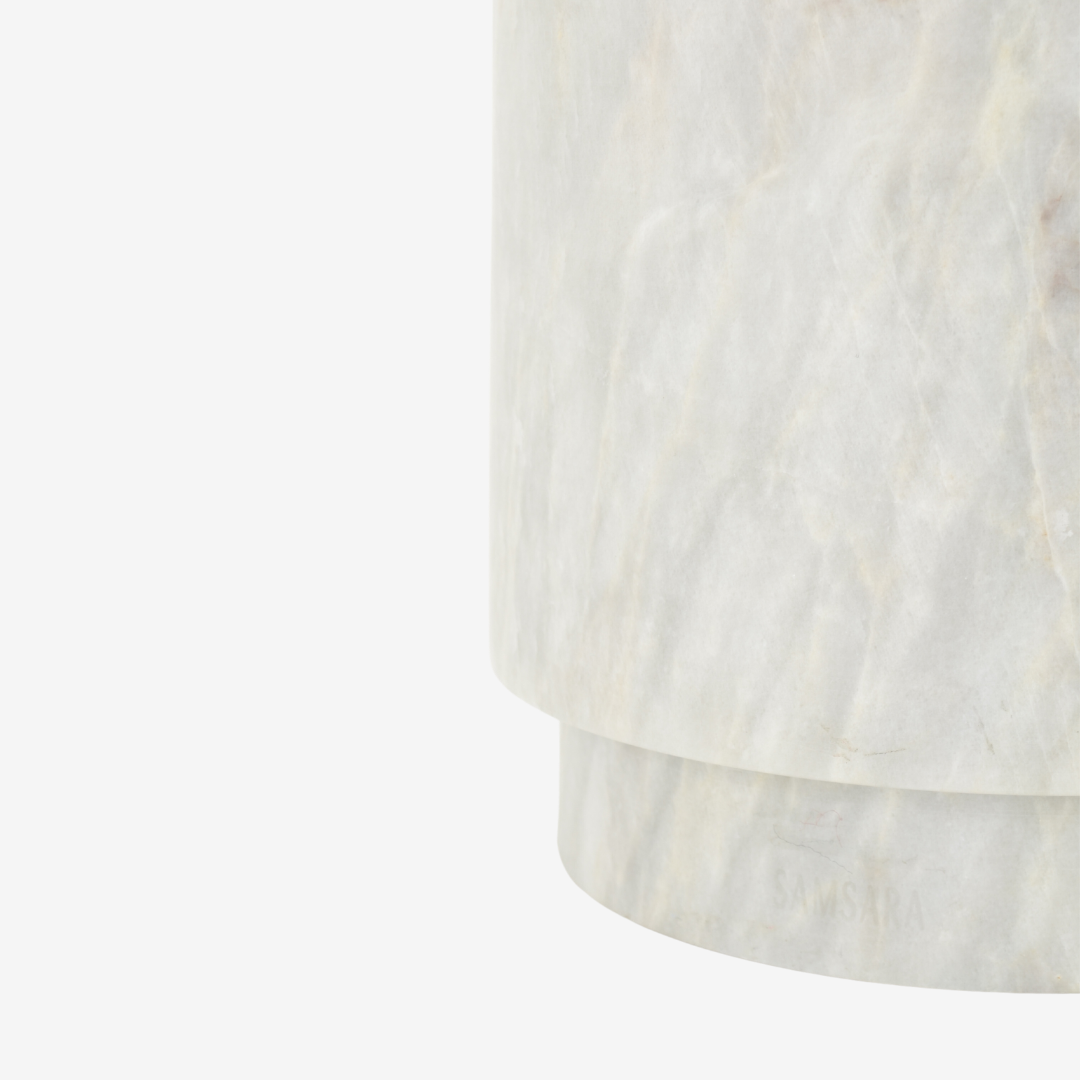 Helm Marble Urn (White)