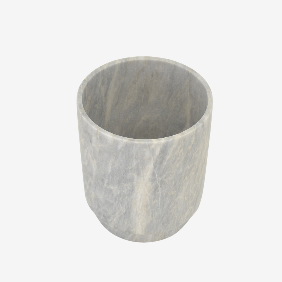 Helm Marble Urn (Gray)