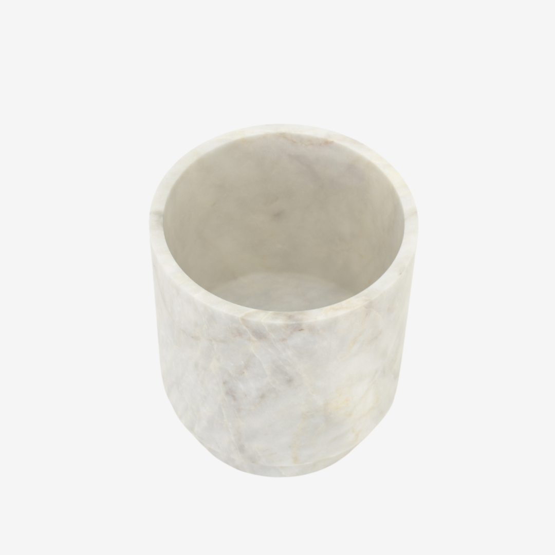 Helm Marble Urn (White)