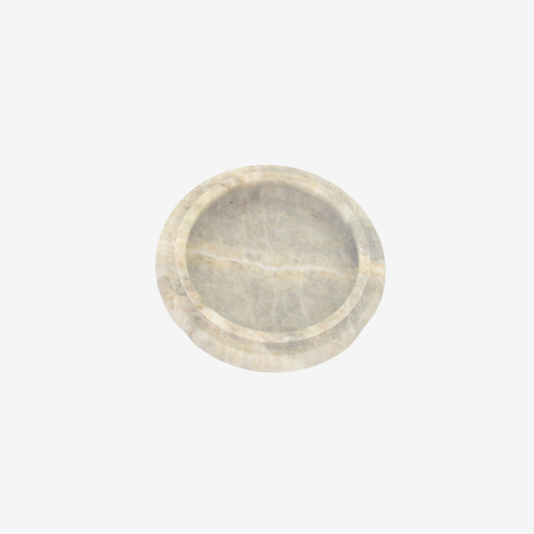 Nur Marble Urn (White)