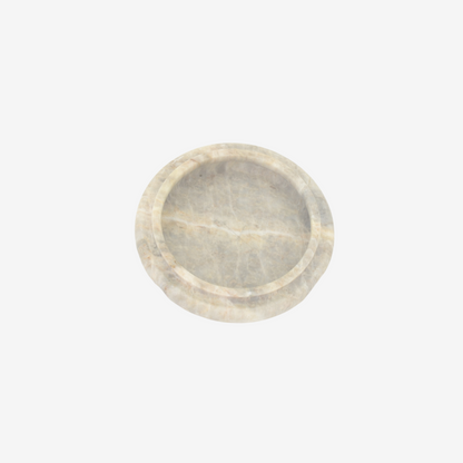 Nur Marble Urn (White)